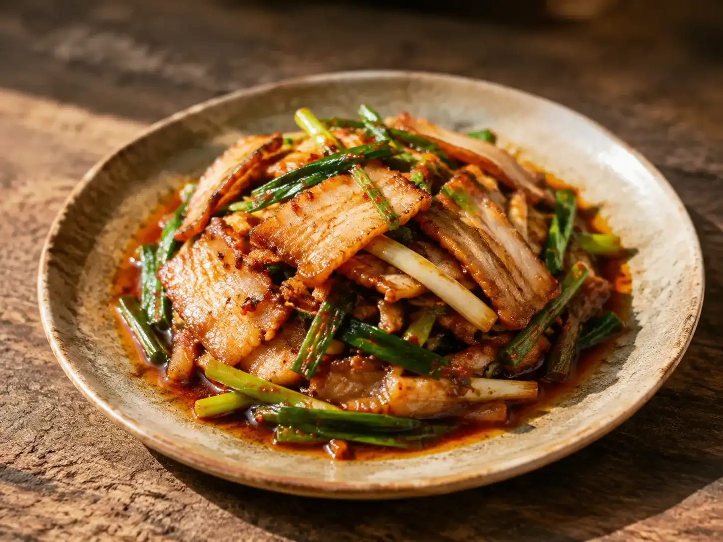 Twice-Cooked Pork (回锅肉)