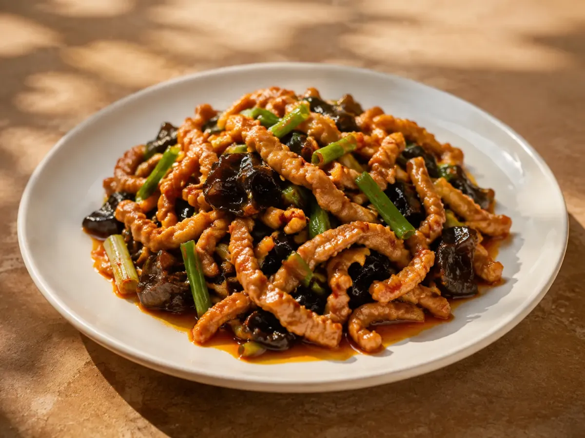 Yu Xiang Shredded Pork (鱼香肉丝)